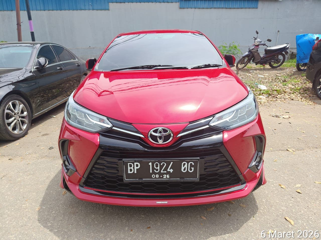 Perbaikan Fender dan Bumper Depan sebelum